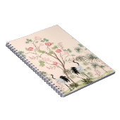 美しいエキゾチックな陳腐な壁紙。手書き ノートブック (右側)