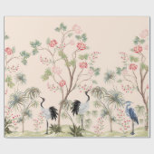 美しいエキゾチックな陳腐な壁紙。手書き ラッピングペーパー (フラット)