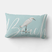 美しいエグレットアート ランバークッション (裏面)