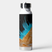 美しいエジプトのピラミッド ウォーターボトル (左面)