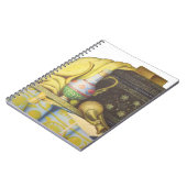 美しいエジプトの工芸品:ファラオの秘密 ノートブック (左側)