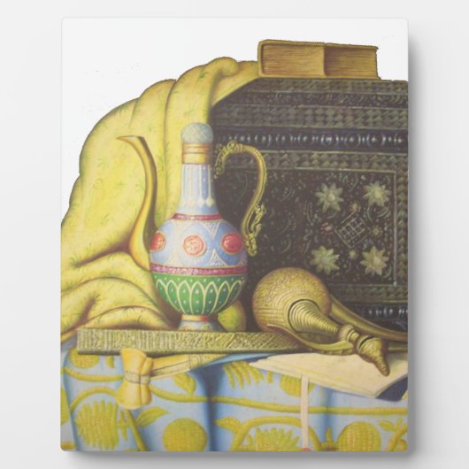 美しいエジプトの工芸品:ファラオの秘密 フォトプラーク (正面)