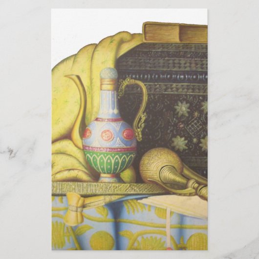 美しいエジプトの工芸品：ファラオの秘密 便箋 (正面)