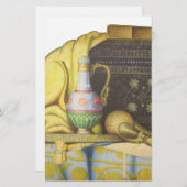 美しいエジプトの工芸品：ファラオの秘密 便箋 (正面/裏面)