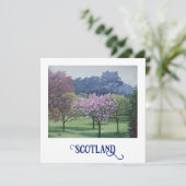 美しいエジンバラ城のファインアート観光カード シーズンカード (スタンド正面)