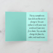 美しいエスキーと天使の聖なる書物、 経典マタイ6:33 カード (内部)