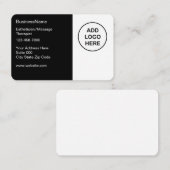 美しいエステティシャンセラピスト名刺 名刺 (正面/裏面)