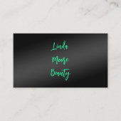 美しいエステティシャン 名刺 (正面)