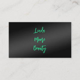 美しいエステティシャン 名刺