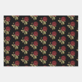 美しいエスニック・ガールパーソナライズされた ラッピングペーパーシート (正面2)