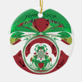 美しいエチオピア美しいハクナマタタ私はHeaが大好き セラミックオーナメント (正面)