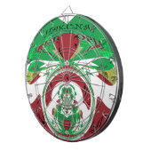 美しいエチオピア美しいハクナマタタ私はHeaが大好き ダーツボード (正面右)