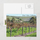 美しいエドナバレー葉書！ ポストカード (正面/裏面)