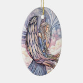 美しいエルクリスマスの飾り セラミックオーナメント (右)