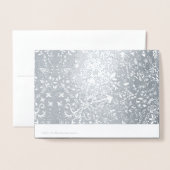 美しいエレガンス 箔カード (裏面封筒付き)