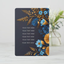 美しいエレガントな結婚式の招待デザイン