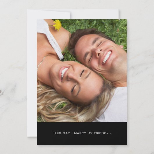 美しいエレガントひまわり結婚式招待状 招待状 (正面)