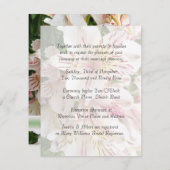 美しいエレガントアルストロエメリア結婚式招待状 招待状 (正面/裏面)