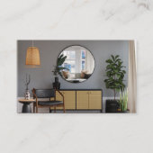 美しいエレガントインテリアデザイン鏡 名刺 (裏面)