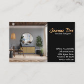 美しいエレガントインテリアデザイン鏡 名刺 (正面)