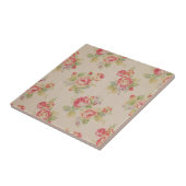 美しいエレガントガーリーヴィンテージ花柄 タイル (側面)