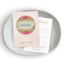 美しいエレガントサロン及びスパギフト券