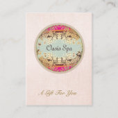 美しいエレガントサロン及びスパギフト券 割引カード (正面)