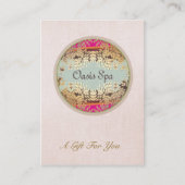 美しいエレガントサロン及びスパギフト券 割引カード (正面)