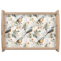 美しいエレガントトレイバードデザイン