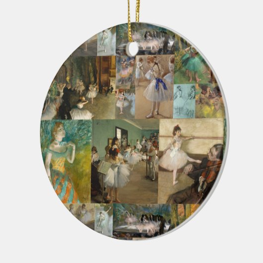 美しいエレガントバレエダンサーのガスを抜きます セラミックオーナメント (左)