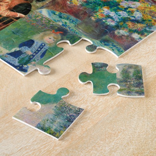 美しいエレガントルノアール絵画 ジグソーパズル (側面)