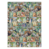 美しいエレガントルノアール絵画 テーブルクロス (正面)