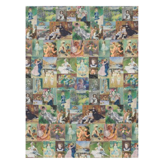 美しいエレガントルノアール絵画 テーブルクロス (正面)