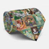 美しいエレガントルノアール絵画 ネクタイ (ロール)