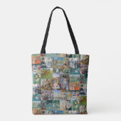 美しいエレガント印象派の芸術 トートバッグ (裏面)