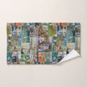 美しいエレガント印象派の芸術 バスタオルセット (ハンドタオル)