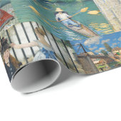 美しいエレガント印象派の芸術 ラッピングペーパー (ロールコーナー)