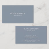 美しいエレガント又はプロフェッショナルオス又はメス 名刺 (正面/裏面)