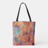 美しいエレガント宝石トーンのシームレスなパターン トートバッグ (裏面)