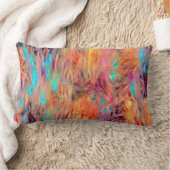 美しいエレガント宝石トーンのシームレスなパターン ランバークッション (ブランケット)