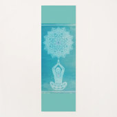 美しいエレガント曼荼羅 ヨガマット (正面)