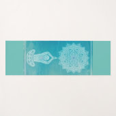 美しいエレガント曼荼羅 ヨガマット (正面(横))