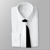 美しいエレガント白黒の蝶の渦巻き ネクタイ (タイ)