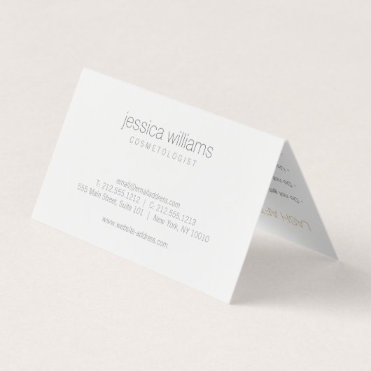 美しいエレガント金ゴールド日が差すことラッシュアフターケア 名刺 (裏面)