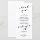 美しいエレガント食器セットカード感謝していしています プログラム (正面/裏面)