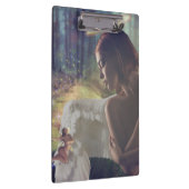 美しいエンジェルと妖精ファンタジーアート クリップボード (右)