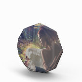 美しいエンジェルと妖精ファンタジーアート フォトブロック (右)