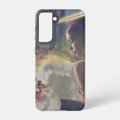 美しいエンジェルと妖精ファンタジーアート SAMSUNG GALAXYケース (裏面)