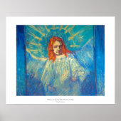 美しいエンジェルアート輝絵画かしいファンゴッホ ポスター (正面)