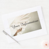 美しいエンジェルウィングギフト&プロモーション製品 長方形シール (封筒)